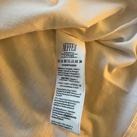 MOSCHINO White Double Smiley T-Shirt - Picture 12 of 15